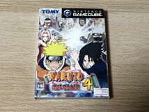 GC ゲームキューブ ソフト ナルト 激闘忍者大戦４ 説明書欠品 【管理 5948】【B】_画像1