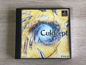 PS1 ソフト カルドセプト エキスパンション 説明書欠品 【管理 1778】【B】