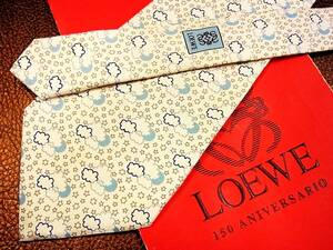NR0970! superior article![LOEWE] Loewe [ night empty * star * month *.] necktie 