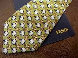 NR1747! superior article! Fendi [ tropical fish * fish ] necktie *