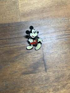 希少　美品 MickeyMouse ミッキーマウス 80年代 ピンバッジ ブートレグ