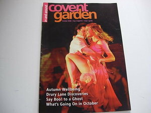 洋書　英国　ロンドン　LONDON　COVENT GARDEN　コヴェントガーデン情報誌　2008年10月　英語