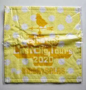 新品★INABA/SALAS【大きめハンドタオルイエロー黄】the First of the Last Big Tours 2020 稲葉浩志 シアン展 Pleasure2023 STARS