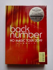 新品未開封★back number Blu-ray【 NO MAGIC TOUR 2019 at 大阪城ホール(初回限定盤)】52Pフォトブック,特典映像,ブルーレイライヴライブ