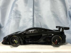  Auto Art производства McLAREN 650 S GT3 чёрный 1/18