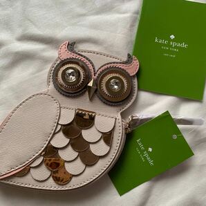 新品未使用　 ケイトスペード kate spade 小銭入れ　コインケース　owl フクロウ　梟 財布