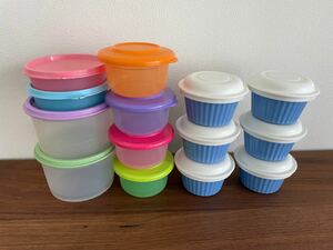 タッパーウェア 14点セット　水漏れ防止　密封容器　 タッパーウェア　 Tupperware