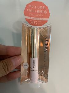 モテ色リップ オペラ シアーリップカラー N 203 ピンクアプリコット OPERA