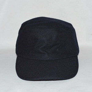 新品 ウール混 Wool ワークキャップ レディース 帽子 CAP NAVY