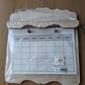 フルシーズンカレンダー トールペイント トールペインティング 白木材料