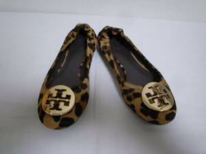 トリーバーチ TORY BURCH レザー　ヒョウ柄　パンプス