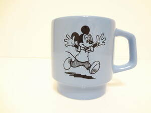 MICKEY MOUSE&Frends☆水色☆マグ☆maebata☆新品