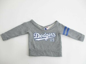 Dodgers ドジャース チア風 トレーナー 女の子 80cm a2-0017D