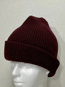 VOLCOM ボルコム D5832101POR ビーニー FullStoneBeanie ニット帽子 ロゴ刺繍 Logo ワイン色 ポルト 濃い赤 ヴォルコム 即決 新品 送料無料