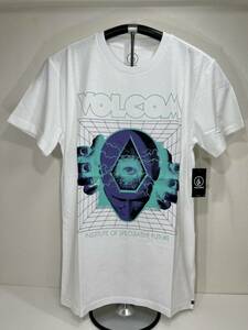 VOLCOM ボルコム AF232108WHT メンズ XLサイズ 半袖Tシャツ デザイン プリントティー PrintTee ホワイト色 ヴォルコム 新品 即決 送料無料