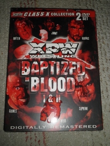 ★★XPW BAPTIZED IN BLOODⅠ,Ⅱ　海外版　DVD　中古品