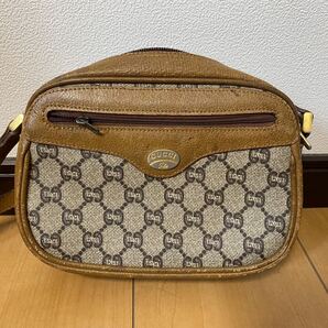 GUCCI オールド グッチ ショルダー バッグ ポーチ レザー