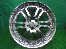 a10◆WORK BRANEW アルミホイール◆ワーク ブランニュー [ジャンク品] 21×9JJ +20 / 21×9JJ +25 5H PCD120 中古アルミ4本セット_画像2