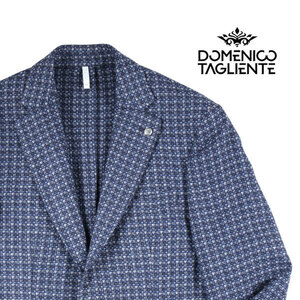 Domenico Tagliente（ドメニコ・タリエンテ） ジャケット WW1704 ネイビー x グレー 52 18933 【W18936】