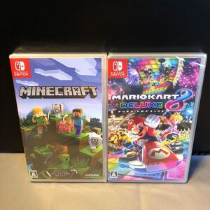 新品未開封 マインクラフト マリオカート8 デラックス Switch