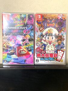 新品未開封 2本セット マリオカート8デラックス 桃太郎電鉄 昭和 平成 令和も定番