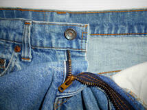 80s　LEVIS　リーバイス 517-0217 　USA製 TALONジップ ビンテージ ブーツカット　デニムジーンズ　W31　　　（３E　ハ大　_画像8