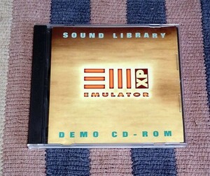 E-MU　EMULATOR　EⅢXP　SOUND LIBRARY DEMO CD-ROM　ディスク未使用　良好