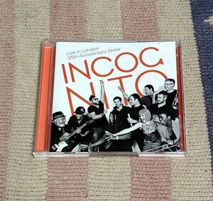CD　Live In London 35th Anniversary　インコグニート　Incognito　貴重な2枚組　ディスク良好　割引特典あり