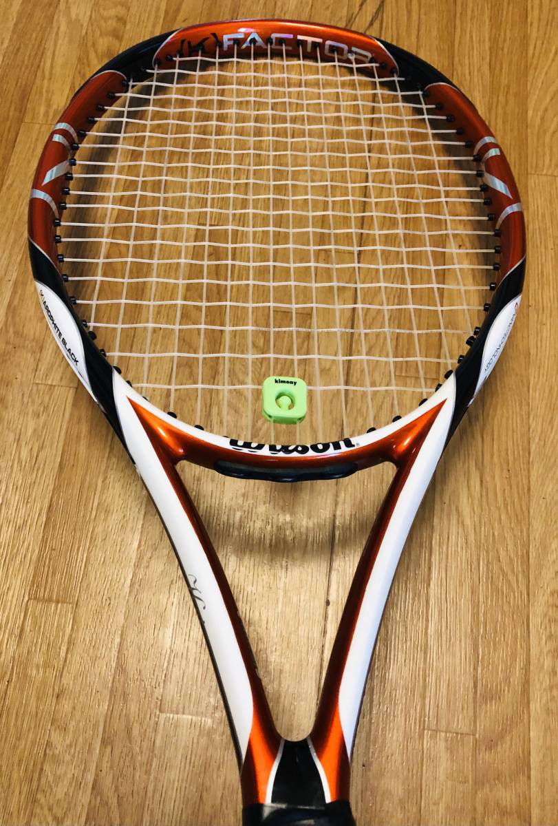 激安のテニス大流行中！ テニスラケット K-tour Wilson 錦織圭モデル - 硬式