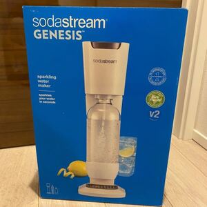新品★そ sodastream ソーダストリーム 炭酸水メーカー スターターキット ホワイト