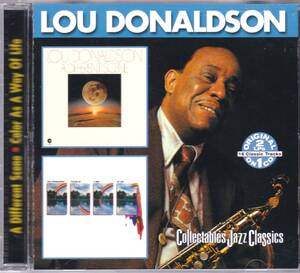 ☆LOU DONALDSON(ルー・ドナルドソン)/A Difference Scene＆Color As A Way Of Life『76年＆77年発表の大名盤２in１』初CD化＆激レア廃盤