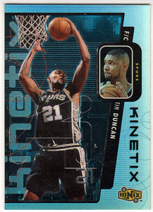 98-99 UD IONIX KINETIX【TIM DUNCAN】#K17