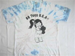 ★古着 ハワイ 88TEES FieLDS K-1 WORLD GP 2008 IN HAWAII 大会会場限定販売 Tシャツ L タイダイ染め YAYA KIKI キックボクシング格闘技★