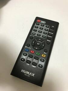 RM-J05 HUMAX ヒューマックス 地デジチューナー リモコン 210907