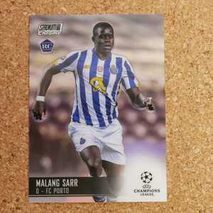 topps stadium club chrome Malang Sarr トップススタジアムクラブクローム マラングサール チェルシー ポルト ルーキー rookie RC