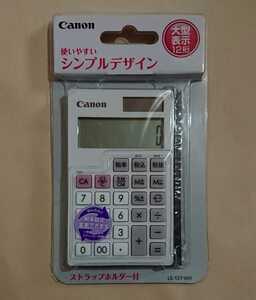 キヤノン LS-12T-WH 手帳サイズ電卓 12桁 ホワイト