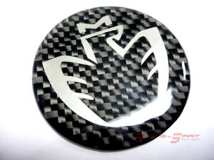 ** postage 140 jpy Toyota MRS steering gear horn emblem 40mm real carbon Logo MR-S interior trim JDM USDM Stan s**