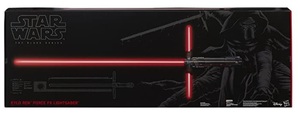 ★レア★ラスト1個!! ★9年前!! 2015年絶版★HASBRO FORCE FX LIGHT SABER KYLO REN★新品未開封★