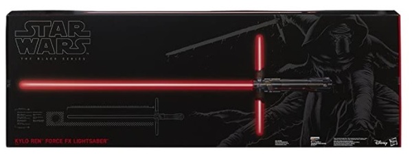 ★最終値下げ★レア★ラスト1個!! ★9年前!! 2015年絶版★HASBRO FORCE FX LIGHT SABER KYLO REN★新品未開封★