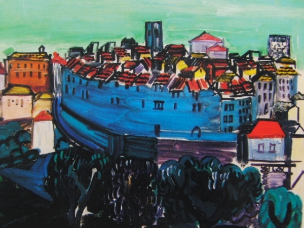 Raúl Dufy, vance, Razonado súper raro en el extranjero, Nuevo con marco Envío gratis, ami5, cuadro, pintura al óleo, Naturaleza, Pintura de paisaje