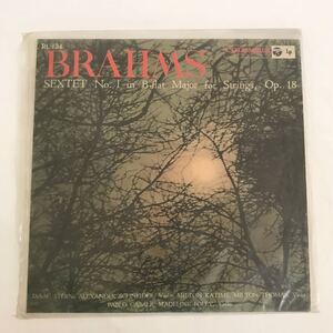 RCD-274 BRAHMS SEXTET No.1 in B-flat major for strings, Op.18 LP レコード