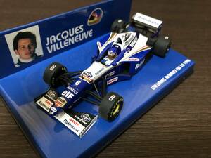 1/43 MINICHAMPS 【Rothmans】 ウィリアムズ・ルノー FW18 #6 J.ヴィルヌーブ オーストラリアGP2位 1996