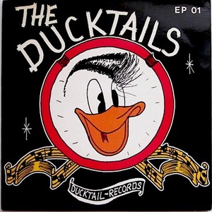 美盤 良好!!! ★ 廃盤 EP レコード ★ 貴重!!! 1st Single デビュー盤 ★ 80's スイス ネオロカ ★ THE DUCKTAILS ★ ネオロカビリー