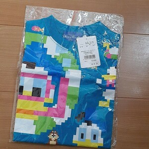 半袖Tシャツ キッズTシャツ 100 ディズニーリゾート　新品タグ付き　ドナルド　男女可能　男の子　女の子　エメラルドブルー