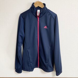 【adidas】 アディダス 長袖 ジャージ スポーツウェア トレーニングウェア ネイビー