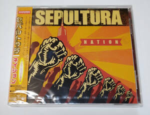 セパルトゥラ『ネイション』SEPULTURA NATION 国内正規盤 新品未開封CD 廃盤入手困難 状態良