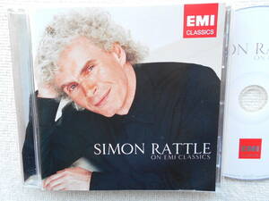サイモン・ラトル SIMON RATTLE●欧州盤CD● ●EMIクラシック　ON EMI CLASSIC サイモンラトル指揮！！