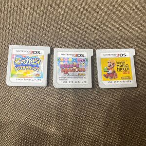 3DSソフト星のカービィトリプルデラックス・パズドラ・マリオメーカー Nintendo