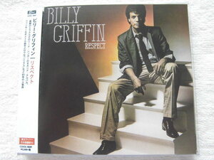 新品未開封 国内盤帯付 リマスター / Billy Griffin / Respect +4 (ボーナストラック) メロウでアーバンはタイトル曲他、モダンソウル 名盤