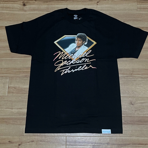  USA正規品 【4XL】 ダイヤモンドサプライ Diamond Supply Co. 半袖 Tシャツ マイケル・ジャクソン タグ付き cotton100％ 黒 (T37)